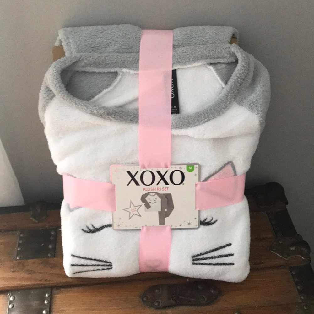 New XOXO Plush PJ Set